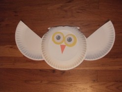 Kids Craft : Paper Plate Owl