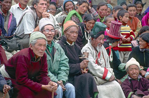 Ladakh, a  Buddhist land the the shadow of the high Himalayas