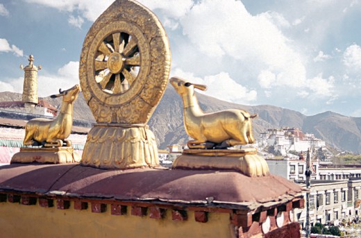 The Potala as seen from the Jokhang