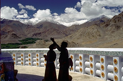 The Peace Stupa, Ladakh