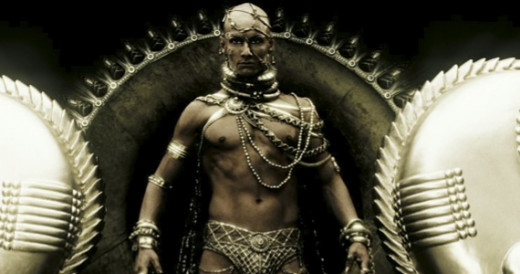 The god Xerves in 300: Rise of an Empire