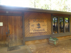 Madrona Winery Placerville, ca