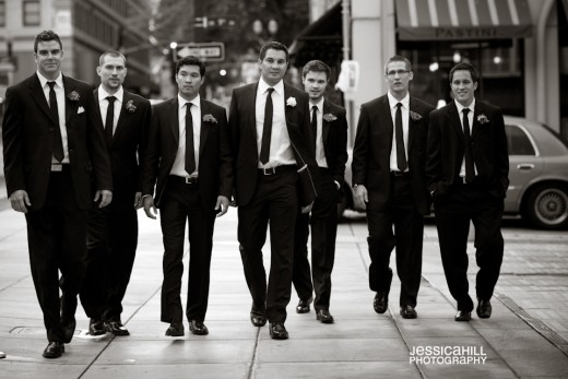 I'm sure I'm not the only one who realized that all men, young and old are draped from neck to toe in an equally conservative corporate uniform, come formal functions. Whatever beauty the male body has to offer must therefore be kept under wraps.