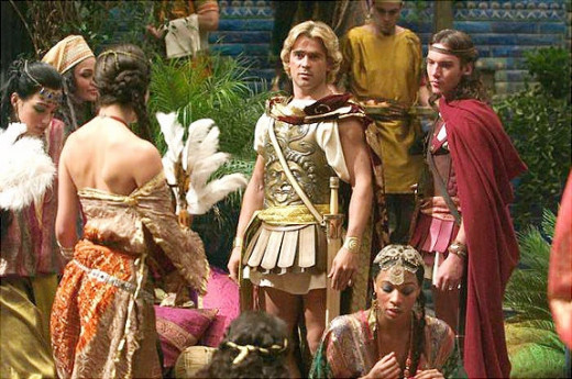 Ther was once a time when male beauty was something to be glorified, not villified. Show that much skin today if you're a man and get ready for a barrage of homophobic remarks