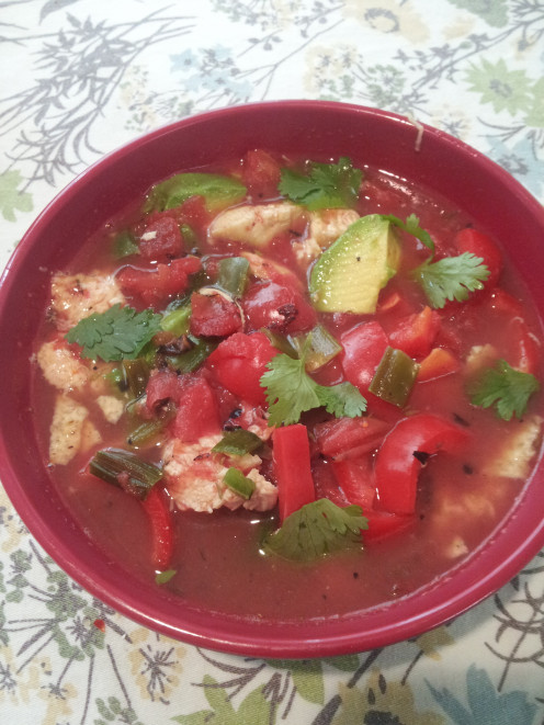 Homemade, easy, and inexpensive--Chicken Tortilla Soup is a warm and tasty meal. 