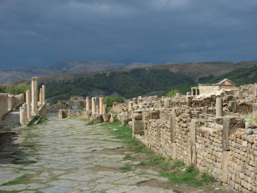 Djemila - the Roman town of Cuicul