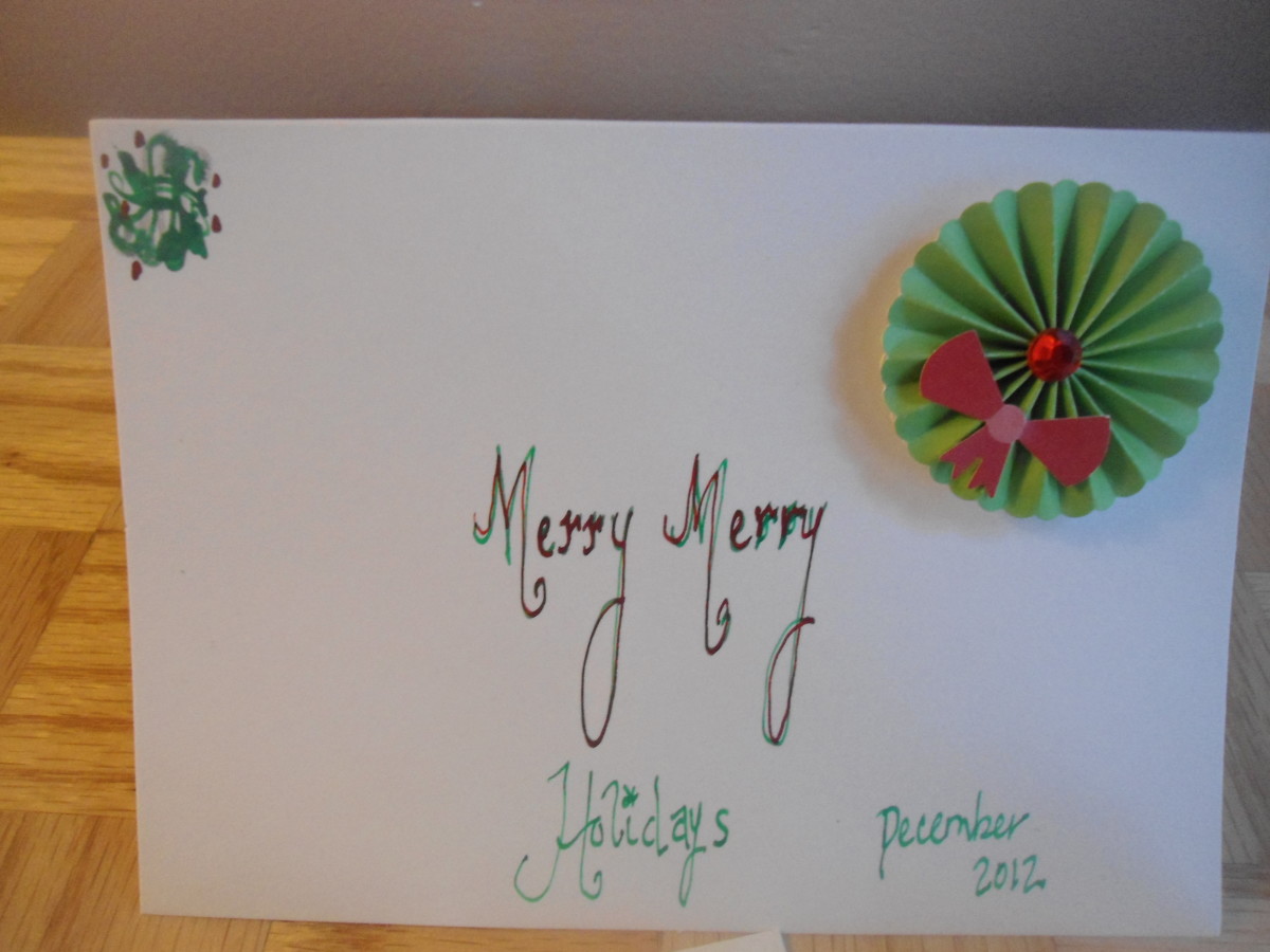 How To Prepare Greeting Cards With Chart Paper