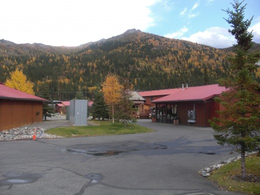 Denali Princess Lodge. One of many hotels near the entrance of Denali National Park