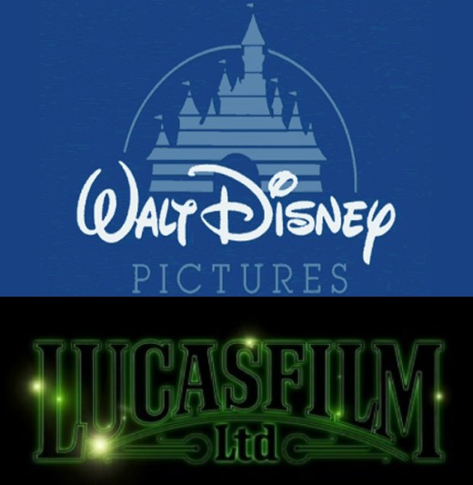 Walt Disney and Lucasfilm logos
