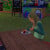 Eating chicken wings at the fair on The Sims 3 Seasons Expansion Pack.