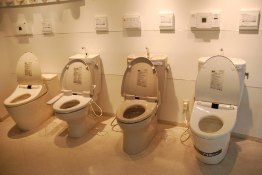 Washlets - Automated Toilets