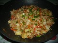 Meat and Vegetable Fried Rice Recipe