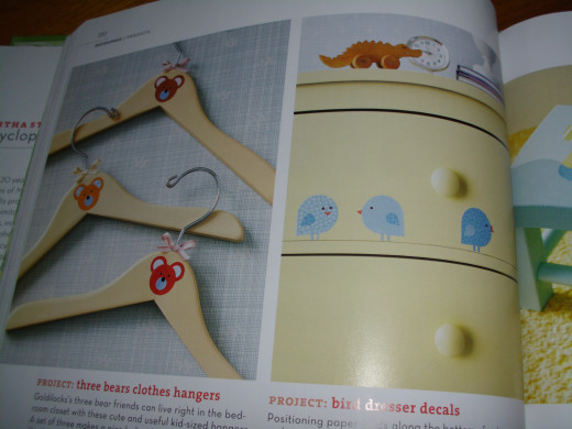 a page from the books showing baby gifts