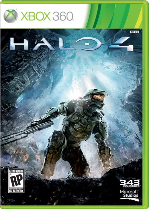 This is the box art for Halo 4. If you haven't seen it yet, I'm amazed.