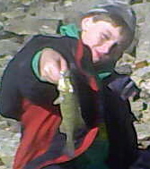 Not all the smallmouth bass in the Ohio River are big ones, but even the small ones let you know there's a fight on the end of the line.