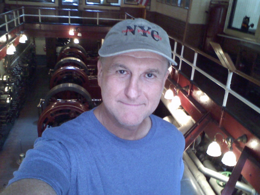 Inside the Pratt generator room