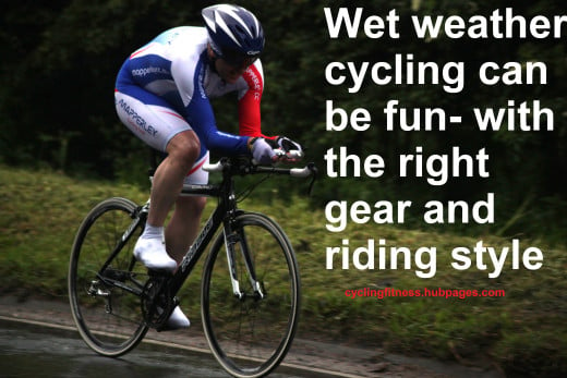 Wet weather cycling (whether racing, training or commuting) can be great fun in wet weather conditions