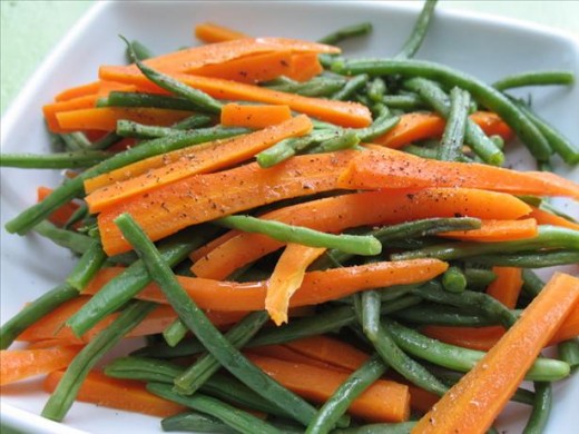 Carrots and Green Beans