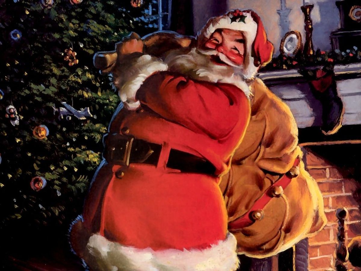 Laughing Santa