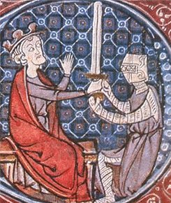 Medieval Image of a Knight