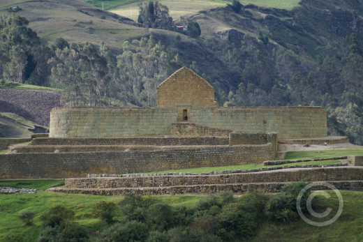 the Inca site of Ingapirca
