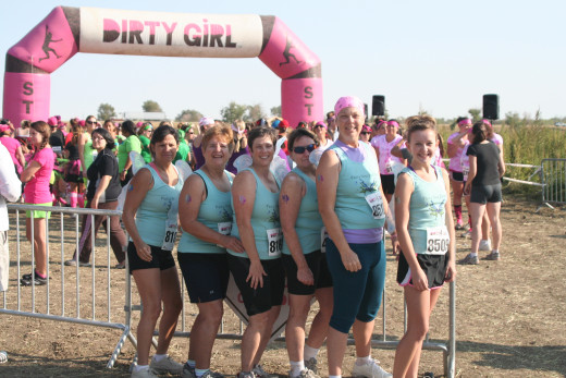 before the mud fun