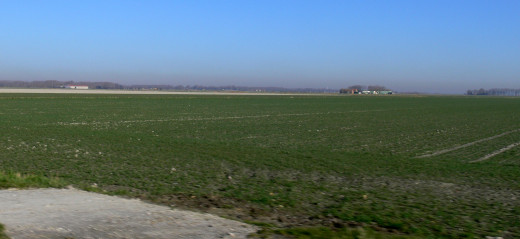 Landscape of Les Moëres, Maritime Flanders