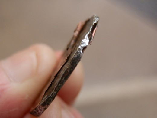 close up of coin