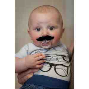 Baby Moustache Pacifier