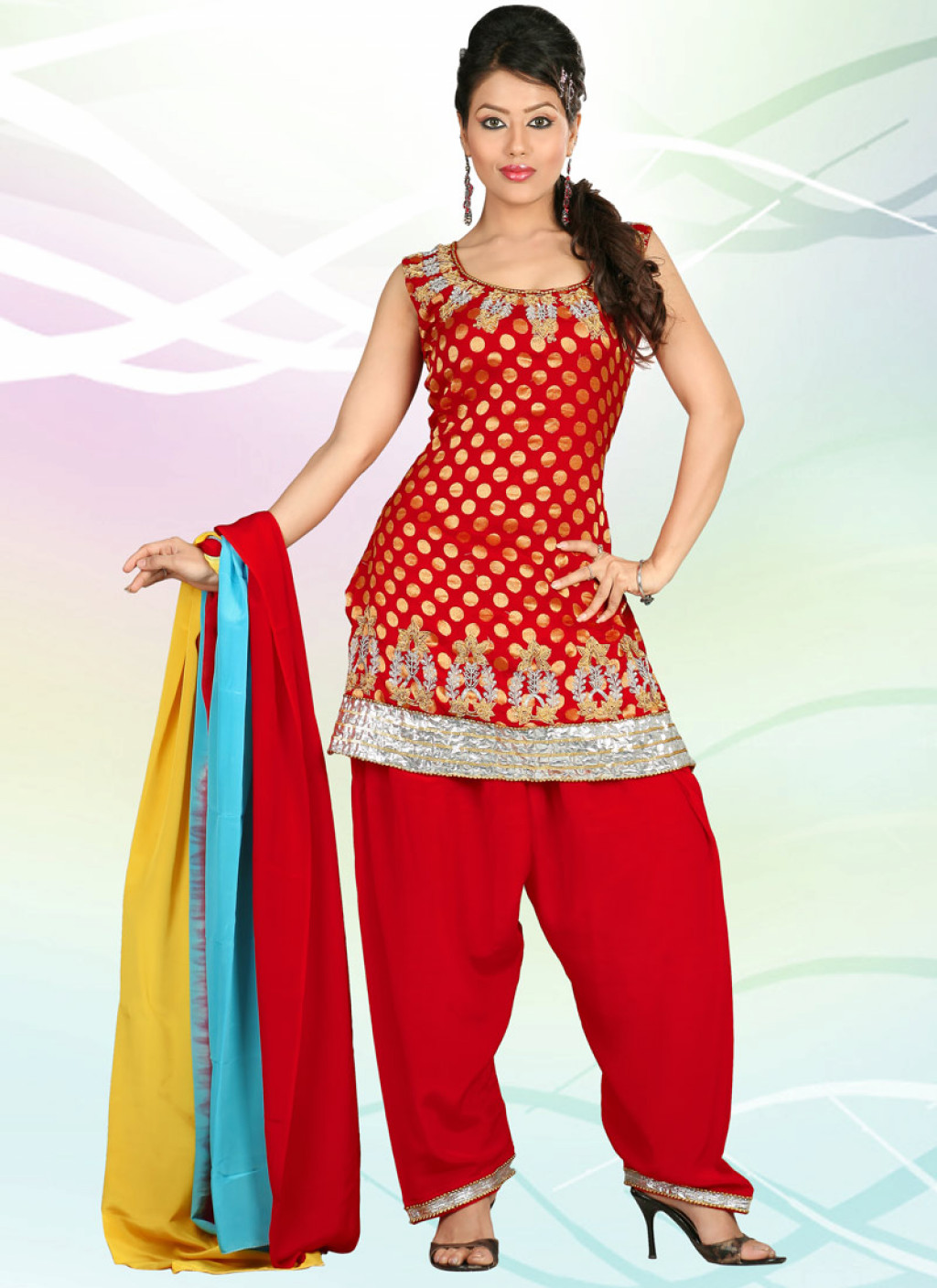 Plus Size Indian Clothing: Churidar, Salwar Kameez, Anarkali and Kurtis ...