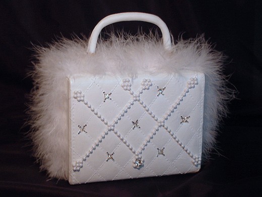 suitcase style purse