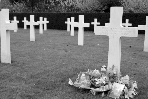 Nearly a century later, it is more than a field of stone; Flanders Field American Cemetery, Waregem (Belgium)