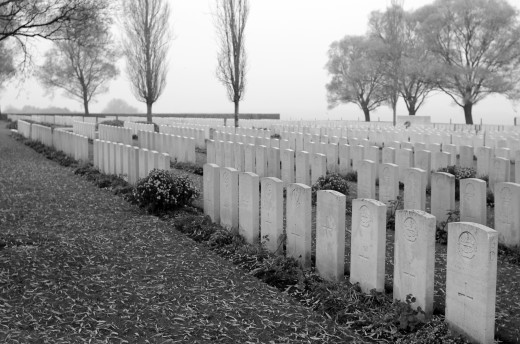 Messines Ridge British Cemetery, Mesen (Belgium)
