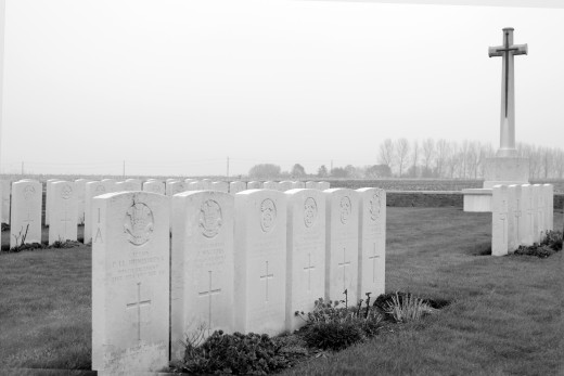 Caesar's Nose Welsh Cemetery, Boezinge (Belgium)