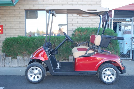Can you guess if this golf cart is New or Used?