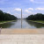 The Washington Monument and Reflecting Pool were photograohed by Dtcdthingy on April 4, 2005.