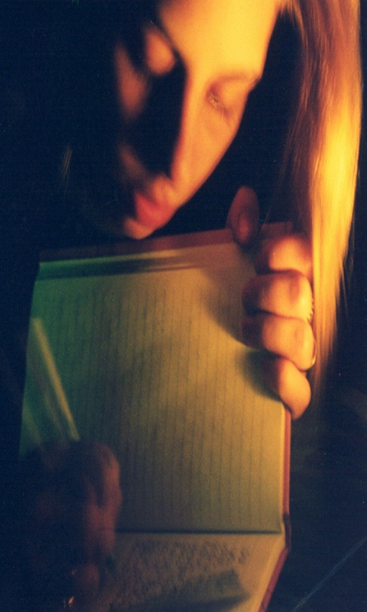 A poet at work