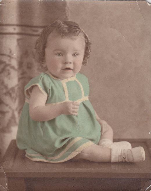 My 'child' in this communication was around five, six, or seven, not a tiny tot.