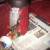 glue the crepe paper to the jar glue the crepe paper to the jar