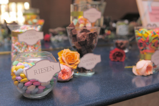 Yes, those Jordan almonds are labeled "Riesen." Stuff happens when you leave things in other people's hands.