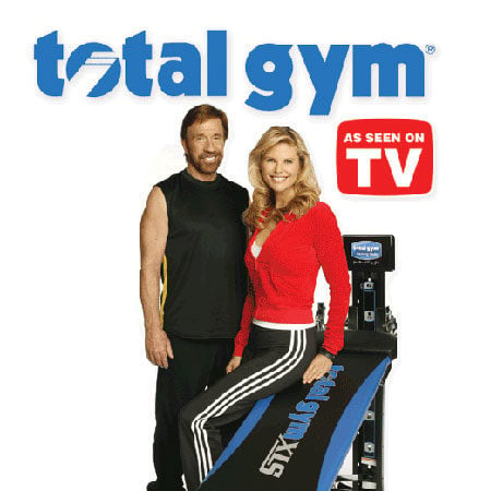 Total Gym, Christie Brinkley, and Chuck Norris