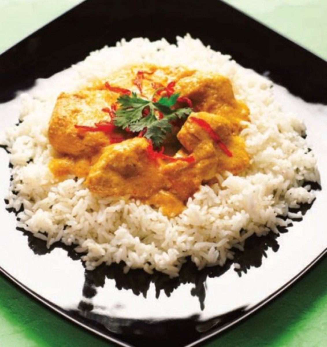 Chicken Korma With Rice