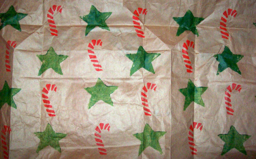 Homemade Wrapping Paper