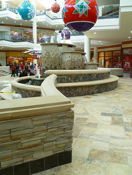 Center Court Fountain
