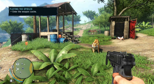 Farcry 3 Getting A Friend (the Tiger) to Play the Spoiler