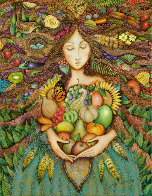 The Harvest Goddess. Used by permission.