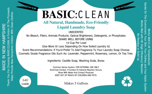 If you're interested in buying my liquid laundry soap kit, which makes an amazing 10 gallons, please contact me on the BASIC"Clean Facebook Page!