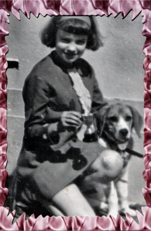 Myself and Lassie.