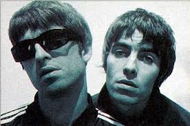 Noel (left) and Liam (right) Gallagher