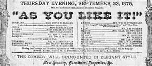 Shakespeare script